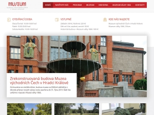 Nový web pro Muzeum v Hradci Králové
