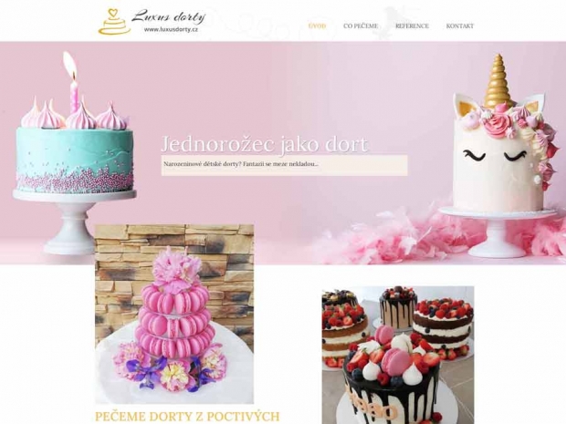 Redesign webu Luxusdorty.cz