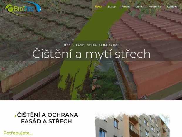 Převod webu Biotec z wordpressu na Joomlu + SEO